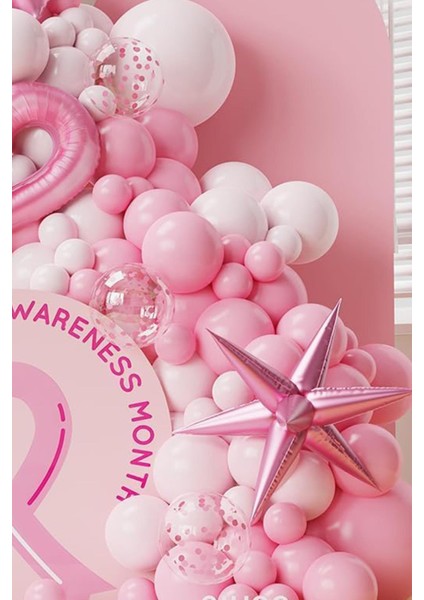 Pembe Kutup Yıldızı Folyo Balon 70 cm modelleri