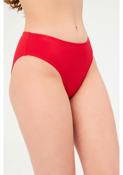 6 cm Kalın Kenar Tek Alt Bikini 813 Kırmızı modelleri