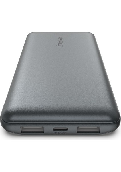 10K Powerbank 15W USB A-C -Gri fırsatları