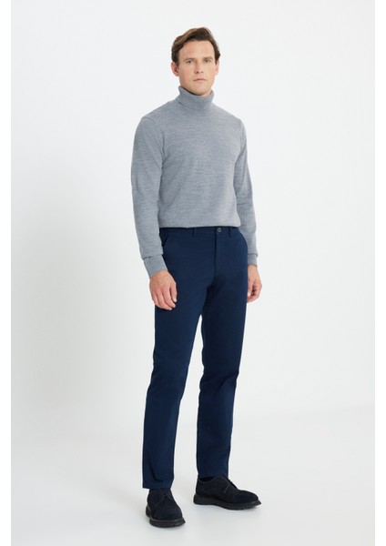 %100 Pamuk Comfort Fit Rahat Kesim Yan Cepli Pantolon modelleri