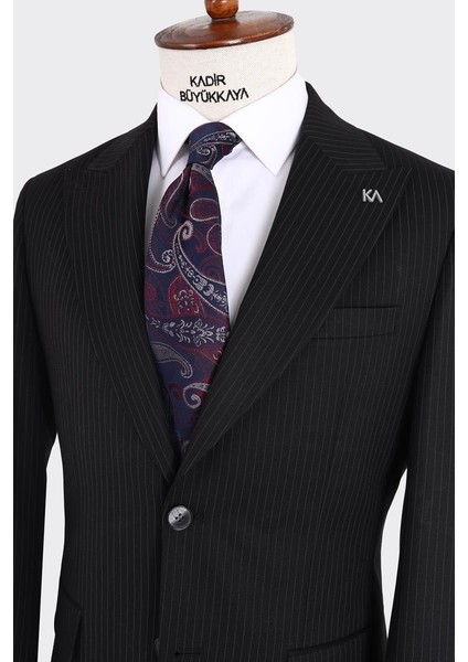 Kırlangıç Yaka Iki Düğmeli Erkek Takım ELBISE-KAX1315S modelleri