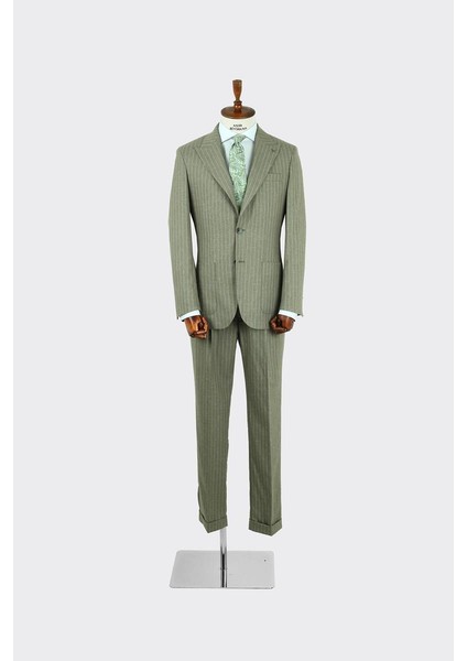 Kırlangıç Yaka Pileli Erkek Takım ELBISE-KAX1305S fırsatları