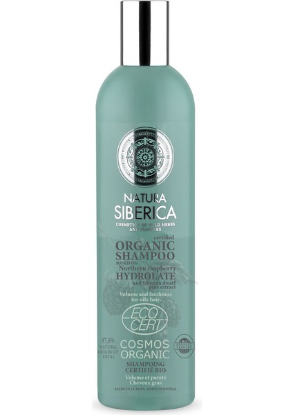 Ns Organik Sertifikalı Yağlı Saçlar İçin Hacim ve Ferahlık Şampuanı 400 ml