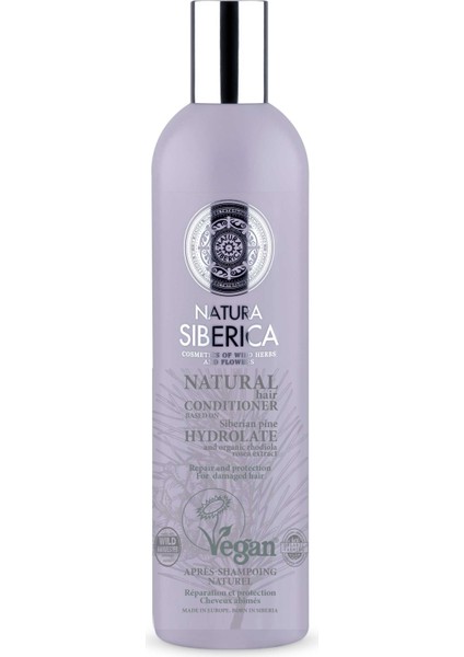 Organik Sertifikalı Yıpranmış Saçlar İçin Saç Kremi 400 ml