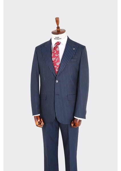 Kırlangıç Yaka Iki Düğmeli Erkek Takım ELBISE-KAX1311S fiyatları