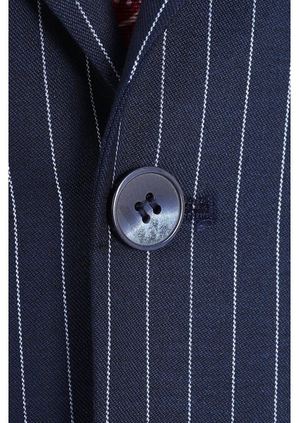 Kırlangıç Yaka Iki Düğmeli Erkek Takım ELBISE-KAX1311S fırsatları