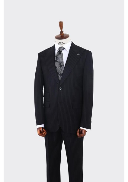 Kırlangıç Yaka Iki Düğmeli Erkek Takım ELBISE-KAW1341W fiyatları