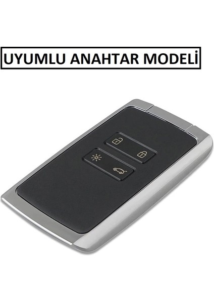 Renault Talisman Ile Uyumlu Silikon Anahtar Kılıf Anahtar Kabı. fiyatları