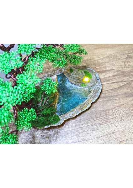 Doğanın Işıltısı | Bonsai Tel Ağaç | doğum günü hediyesi | ev dekorasyonu | yapay ağaç | hediyelik eşya | dekoratif ürünler|