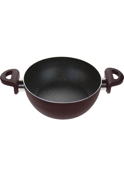 Mehtap Granit Sahan Bordo 20 cm