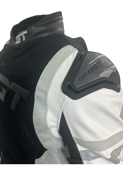2003001 Tıtan White Black Hörgüçlü Motosiklet Montu 2025 Model fırsatları