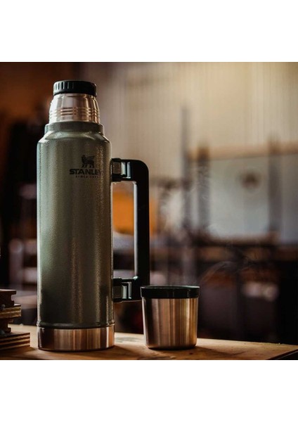 Classic Vacuum Bottle Termos 1.4 Lt Yeşil indirimleri