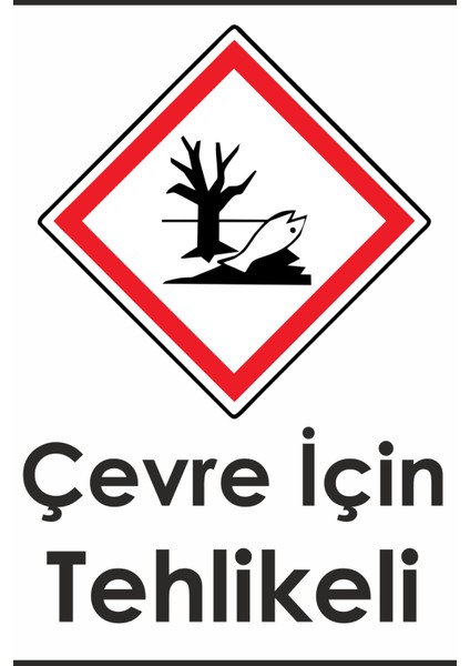 Laboratuvar Uyarı Levhaları Set