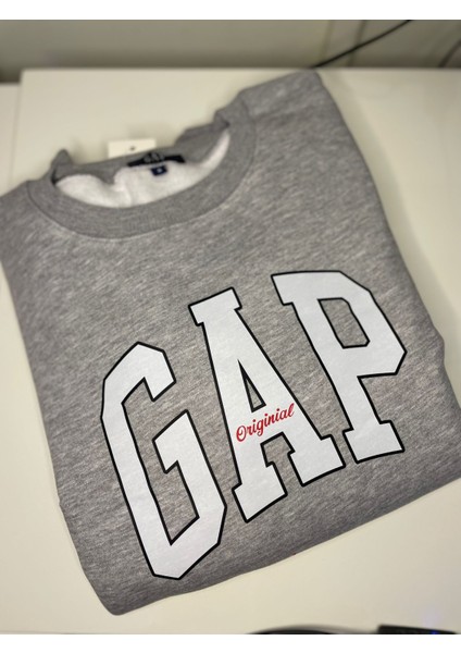 Gap Baskılı Unisex Yetişkin Sweatshirt