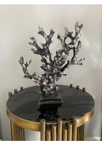 Mercan Biblo Hayat Ağacı Dal Mercan Heykel Büyük Boy