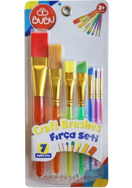 7 Parça Fırça Seti - FR-0009