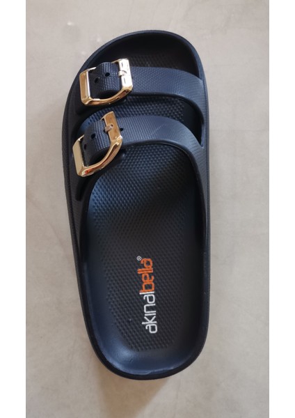 Akınal Bella Çift Tokalı Günlük Terlik Kadın Ortopedik fırsatları