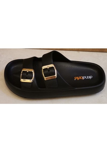 Akınal Bella Çift Tokalı Günlük Terlik Kadın Ortopedik fiyatları