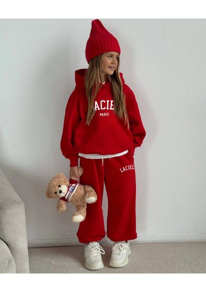 Unisex Çocuk Slogan Desenli Eşofman Takımı fiyatları