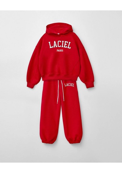 Unisex Çocuk Slogan Desenli Eşofman Takımı fırsatları