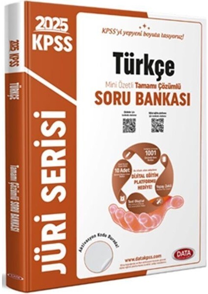 2025 KPSS Türkçe Jüri Serisi Mini Özetli Tamamı Çözümlü Soru Bankası