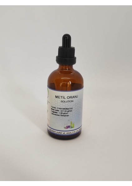 METİL ORANJ İNDİCATÖR (Solutıon) 30 ml