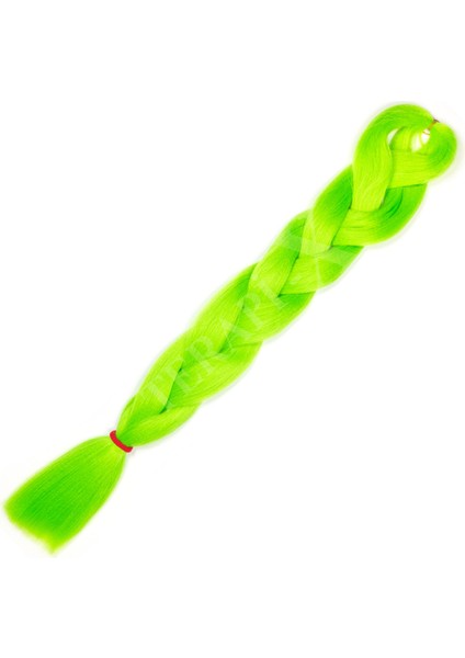 Örgülük Saç Tek Renk Fıstık Yeşili ( 100 gr )