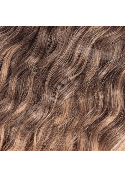 Rus Afrosu Ombreli Saç 2 Renk Koyu Kahve , Karamel ( 100 gr ) modelleri