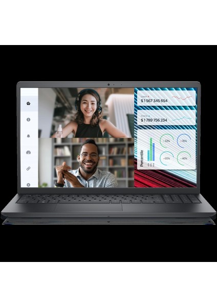 Vostro 3520, N5305PVNB3520U, İ7-1255U, 15,6&quot; Fhd, 16GB Ram, 512GB Ssd, Paylaşımlı Ekran Kartı, Free Dos Notebook (5763600)