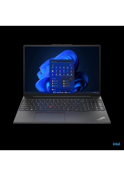 21JN004UTX, Thinkpad E16 Gen1, İ5-1335U, 16&quot; Wuxga, 16GB Ram, 512GB Ssd, Paylaşımlı Ekran Kartı, Windows 11 Pro, Kurumsal Notebook