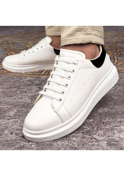 Beyaz Mcqueen Style Spor Ayakkabı Günlük Sneaker 310