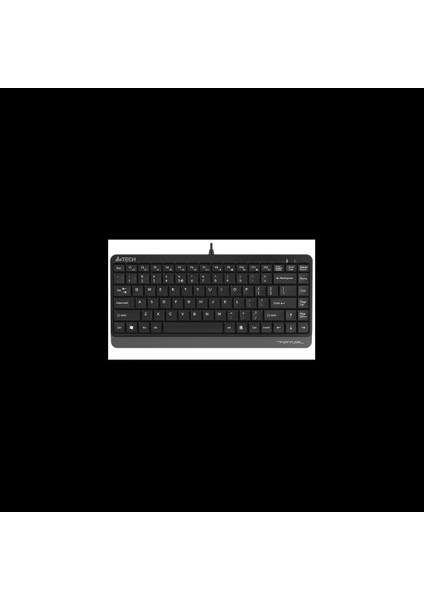 A4 Tech FK11 Siyah Mini Türkçe Q USB M.medya Kablolu Klavye