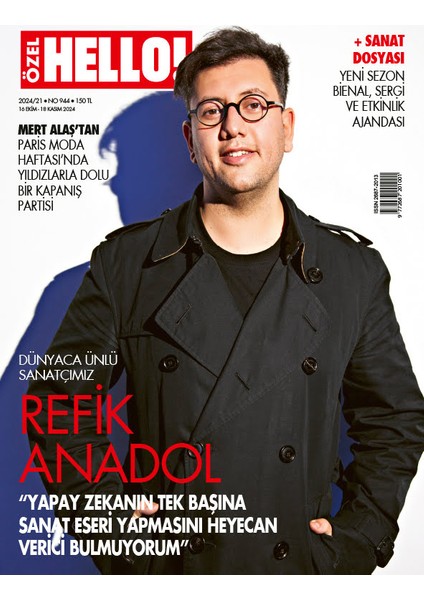 Hello! Dergi Özel 21. Sayı - 16 Ekim - 18 Kasım 2024