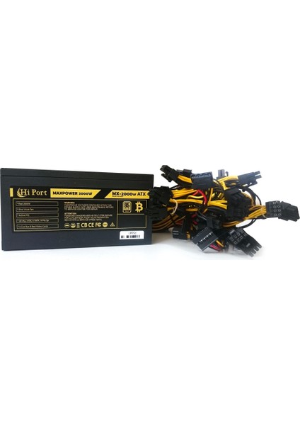 Hıport Maxpower, MX2000W, 2000W, Gamıng, Atx, Power Supply (Psu)