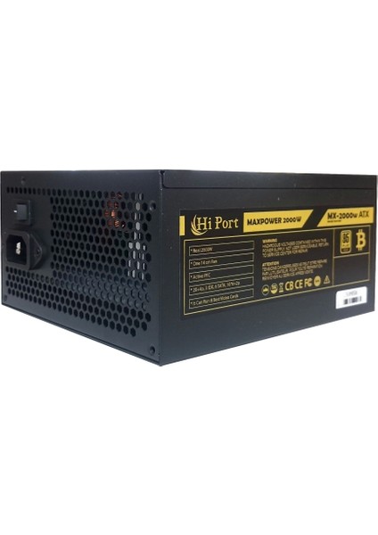 Hıport Maxpower, MX2000W, 2000W, Gamıng, Atx, Power Supply (Psu)