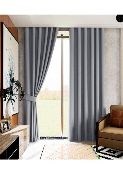 Taç Gri Blackout Karartma Güneşlik