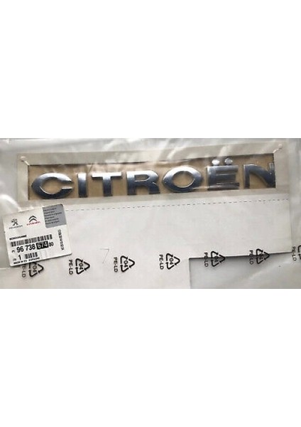 Yazı Cıtroen C4 Pc Psa Peugeot 97-00 (Oem No: 9673867480)
