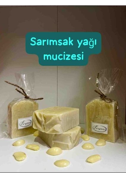 Sarımsak Yağlı Zeytinyağı Sabunu(1 Kg)(9 Veya 10 Adet)