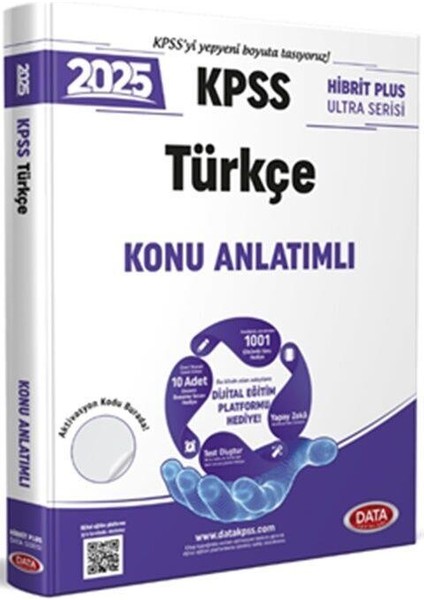 2025 KPSS Türkçe Hibrit Plus Ultra Serisi Konu Anlatımlı