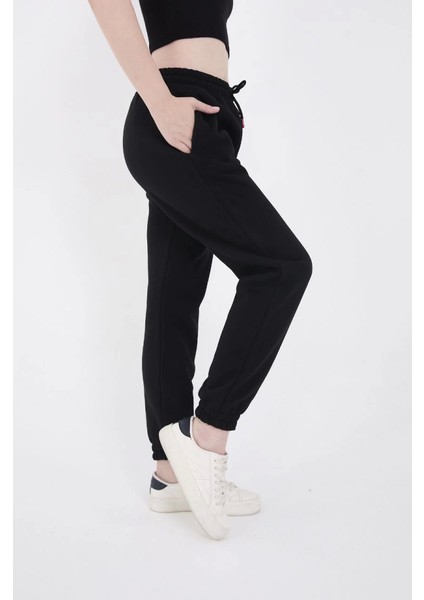 Unisex Üç Iplik Basic Eşofman Pantolon - Lacivert