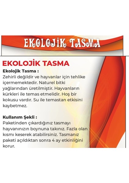 Ekolojik Tasma - Piree Tasması - 45 cm (7272)