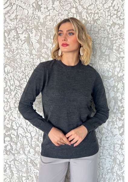 Kadın Fiyonk Desenli Kazak 5192 indirimleri