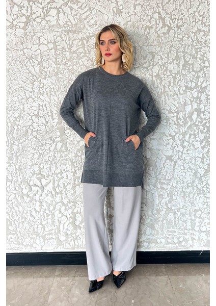 Kadın Salaş Uzun Kazak 4433 indirimleri