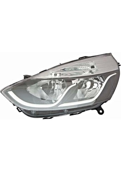 Far Clıo Iv H.B / Grandtour 12-20 Motorlu Beyaz Çıtalı Sol (Oem No: 260608629R)