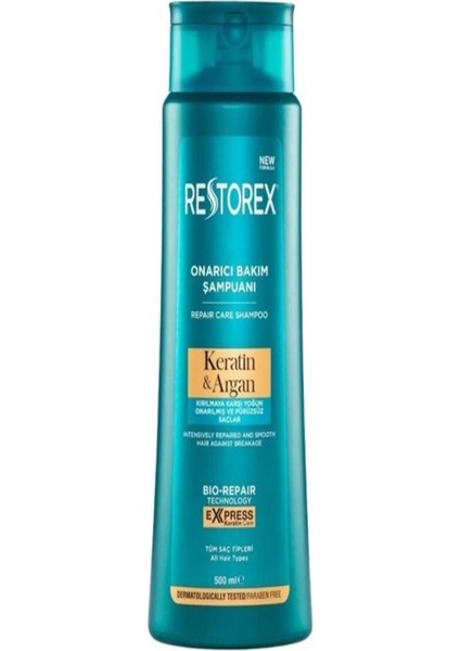 500 Ml Şampuan Keratin Argan