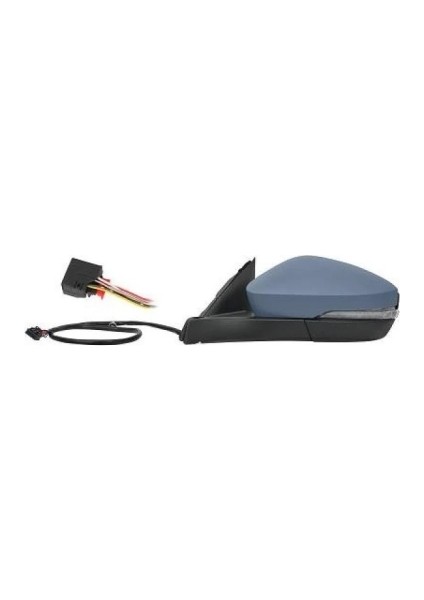T-Roc Elektrıklı Ayna 19/21 Sinyallı Isıtmalı Astarlı 6 Pın Sol 2Ga 857 507 Af 9B9 (Oem No: 2Ga 857 507 Af 9B9)
