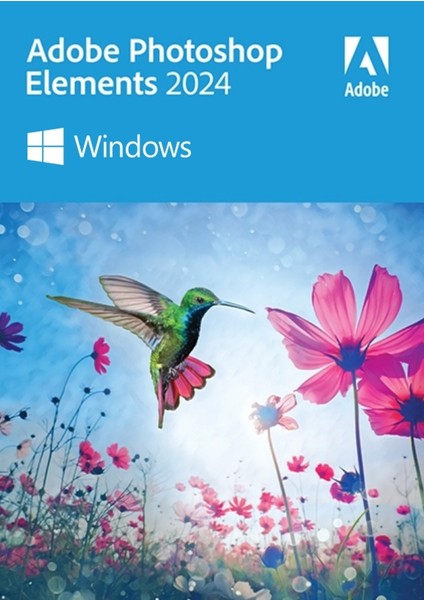 Photoshop Elements 2024 (Windows) 1 Pc Lifetime/ömür Boyu Abonelik Kodu