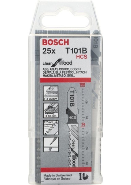 T 101 B Clean For Wood 25'li