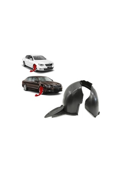 Çamurluk Davlumbazı Superb 09-15 Ön Sağ (Oem No: 3T0809958D)