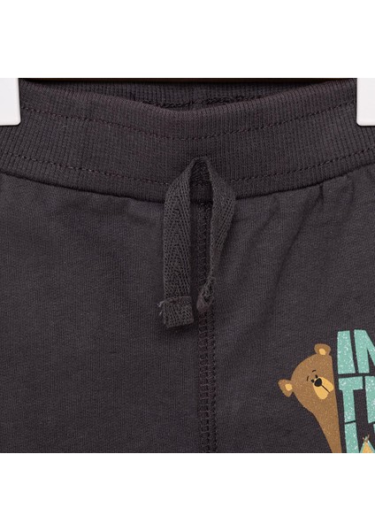 HelloBaby Basic Ayı Baskılı Az Şardonlu Eşofman Alt Unisex modelleri